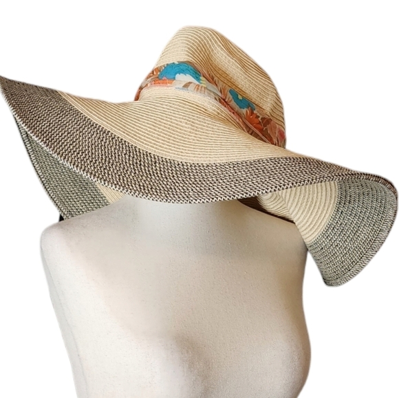 Dominican Republic Accessories - Large Wide Brim Oversized Soft Sun Hat Dominican Republic Outdoor Beach Resort